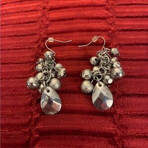 Elegant Silver Dangle Earrings